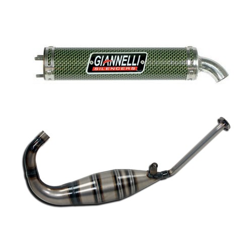Kompletter auspuff kevlar - auspuff,